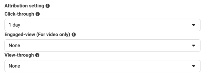 Attribution Setting